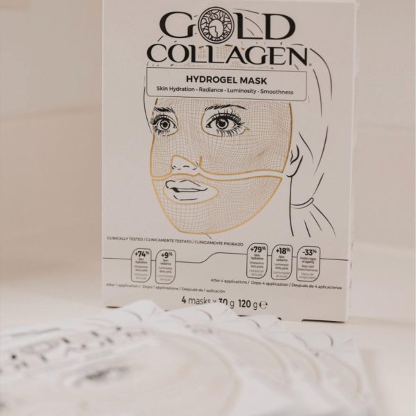 Gold Collagen Hydrogel Mask 4 pack